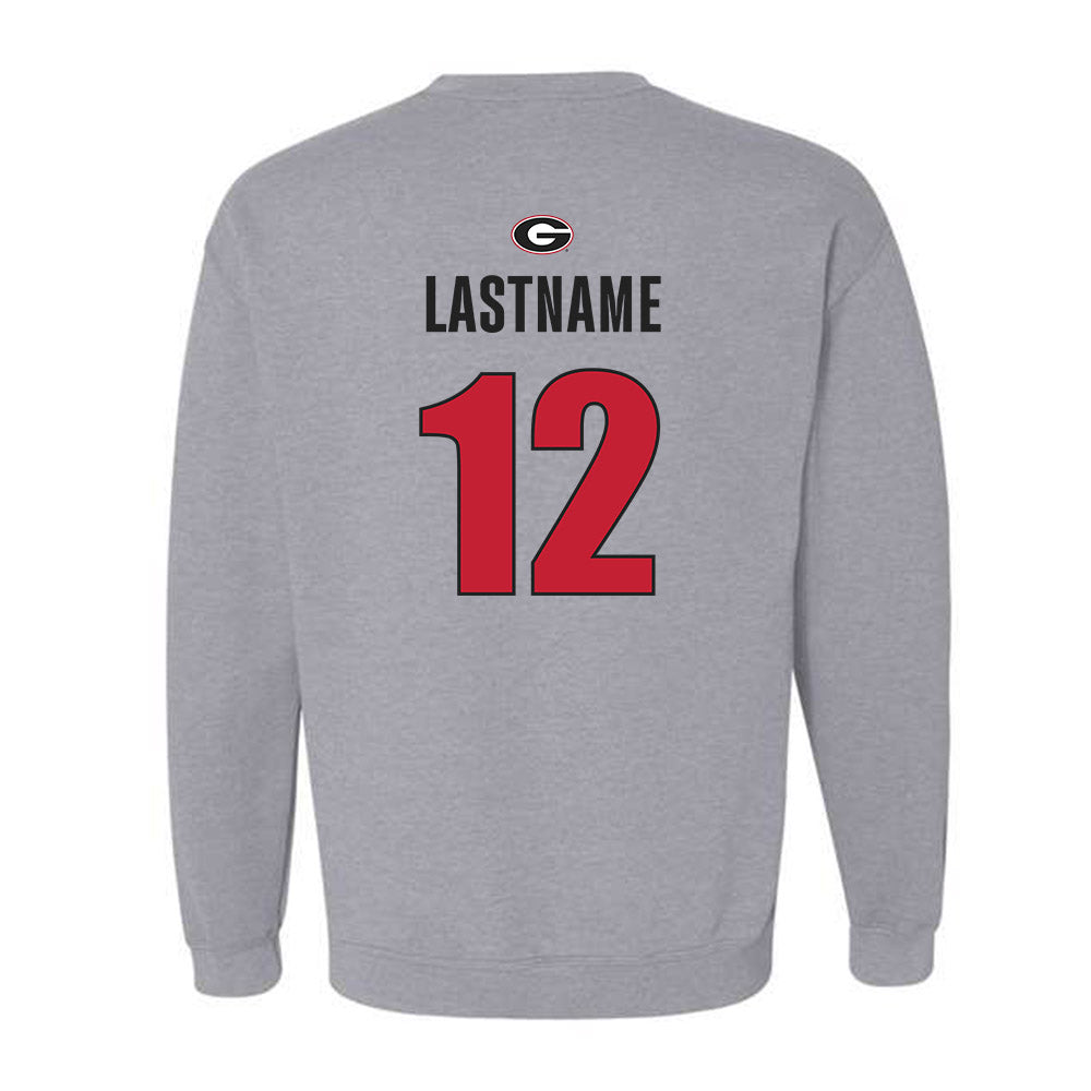 Georgia - NCAA Football : Ryan Puglisi - Classic Shersey Crewneck Sweatshirt-1