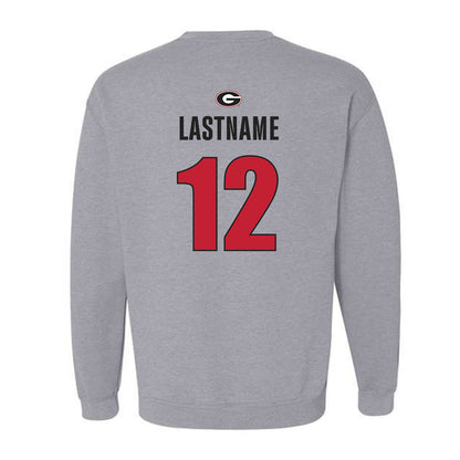 Georgia - NCAA Football : Ryan Puglisi - Classic Shersey Crewneck Sweatshirt-1