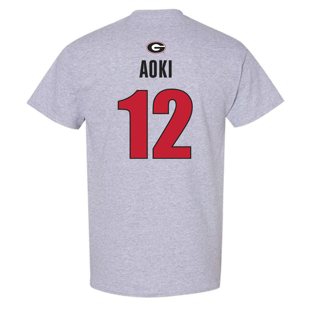 Georgia - NCAA Baseball : Caden Aoki - Classic Shersey T-Shirt-1