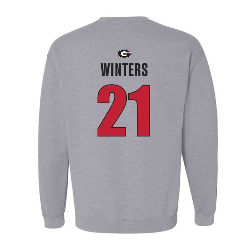 Georgia - NCAA Women's Soccer : Devon Winters - Classic Shersey Crewneck Sweatshirt-1