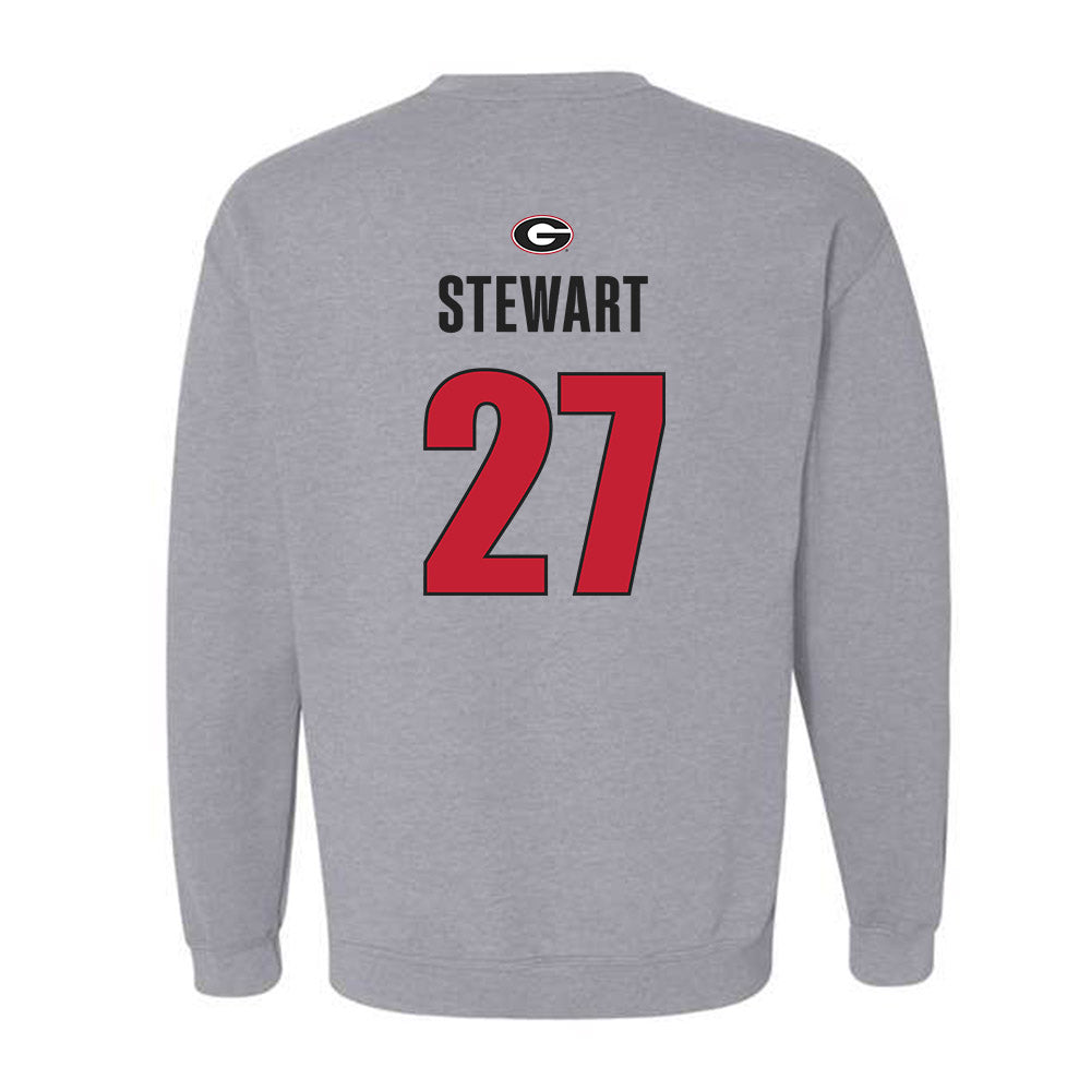 Georgia - NCAA Football : Blake Stewart - Classic Shersey Crewneck Sweatshirt-1