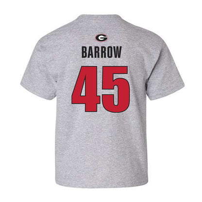 Georgia - NCAA Football : Eli Barrow - Classic Shersey Youth T-Shirt-1