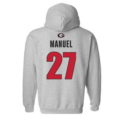 Georgia - NCAA Women's Soccer : Lola Manuel - Classic Shersey Hooded Sweatshirt-1