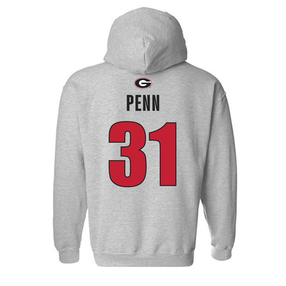 Georgia - NCAA Football : Wade Penn - Classic Shersey Hooded Sweatshirt-1