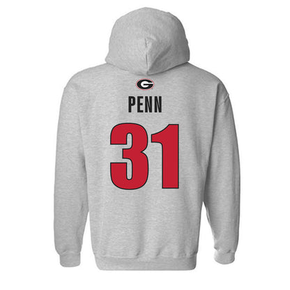 Georgia - NCAA Football : Wade Penn - Classic Shersey Hooded Sweatshirt-1