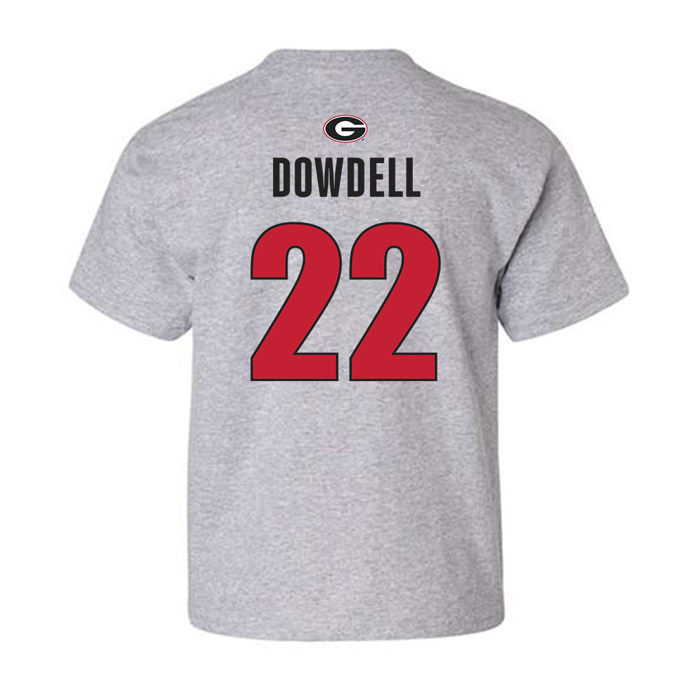 Georgia - NCAA Football : Dante Dowdell - Classic Shersey Youth T-Shirt-1