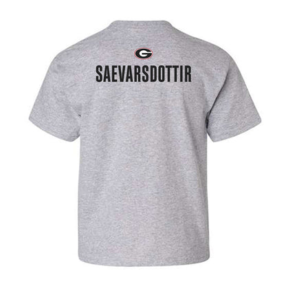 Georgia - NCAA Women's Track & Field : Isold Saevarsdottir - Classic Shersey Youth T-Shirt-1