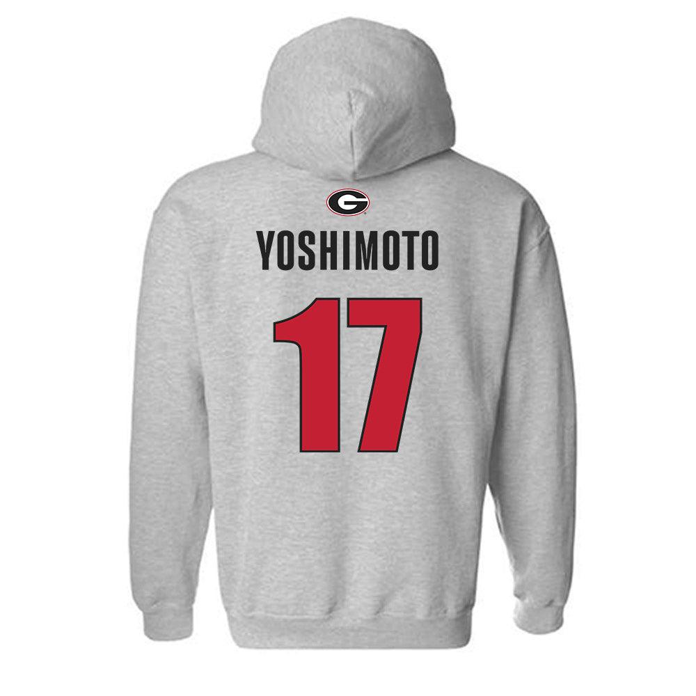 Georgia - NCAA Women's Volleyball : Kate Yoshimoto - Classic Shersey Hooded Sweatshirt-1