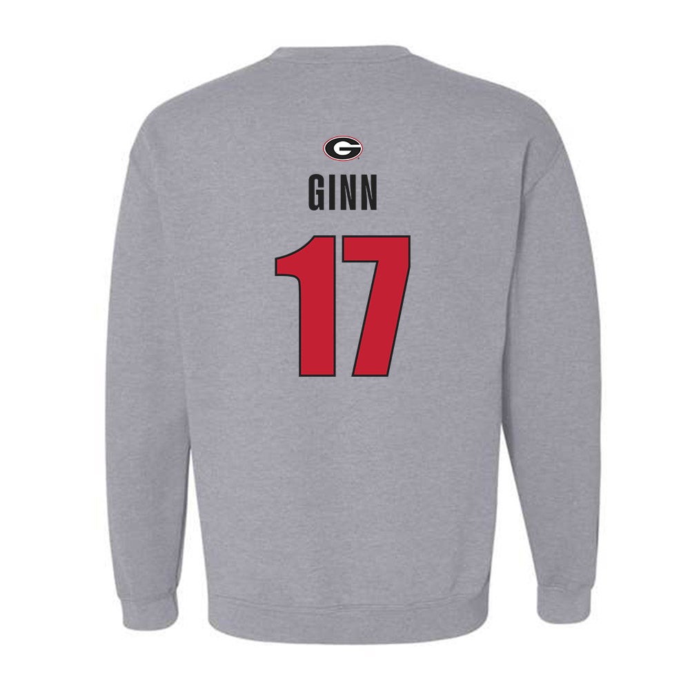 Georgia - NCAA Football : Colter Ginn - Classic Shersey Crewneck Sweatshirt-1