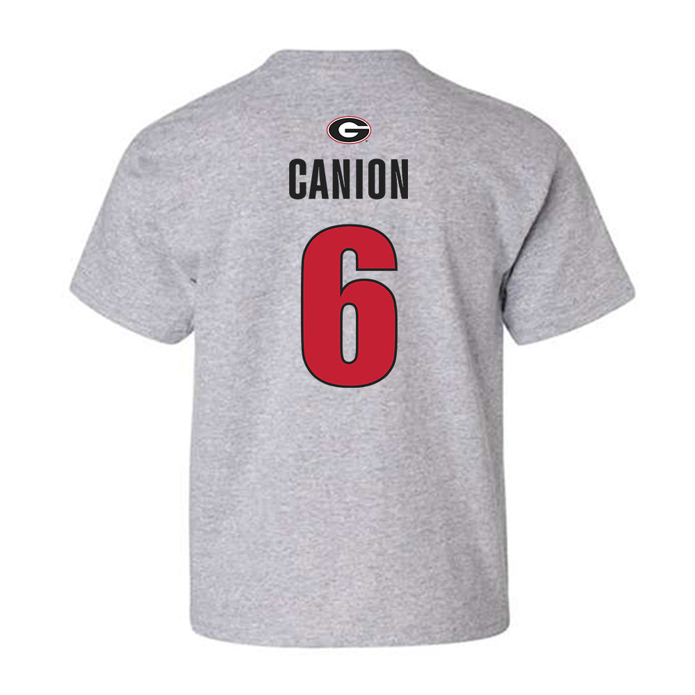 Georgia - NCAA Football : Isiah Canion - Classic Shersey Youth T-Shirt-1