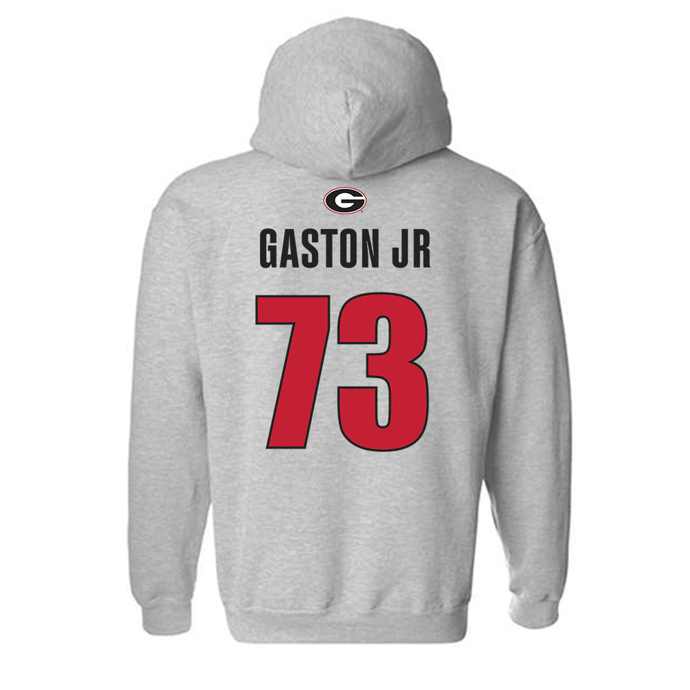 Georgia - NCAA Football : Juan Gaston Jr - Classic Shersey Hooded Sweatshirt-1