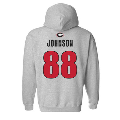 Georgia - NCAA Football : Nasir Johnson - Classic Shersey Hooded Sweatshirt-1