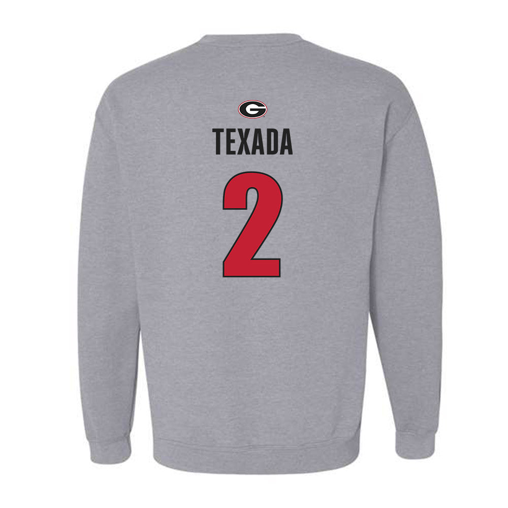 Georgia - NCAA Softball : Brielle Texada - Classic Shersey Crewneck Sweatshirt-1
