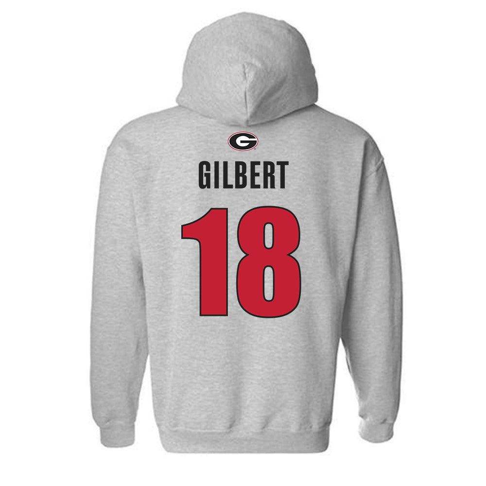 Georgia - NCAA Football : Jontae Gilbert - Classic Shersey Hooded Sweatshirt-1