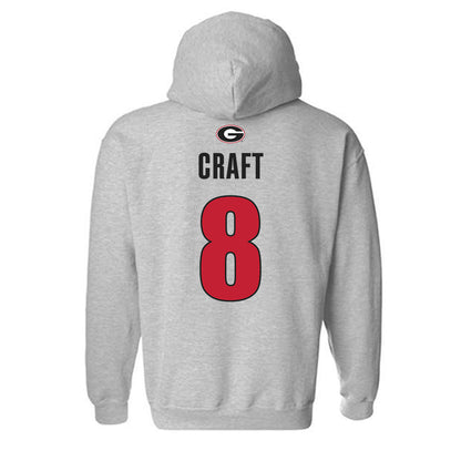 Georgia - NCAA Women's Basketball : Zhen Craft - Classic Shersey Hooded Sweatshirt-1