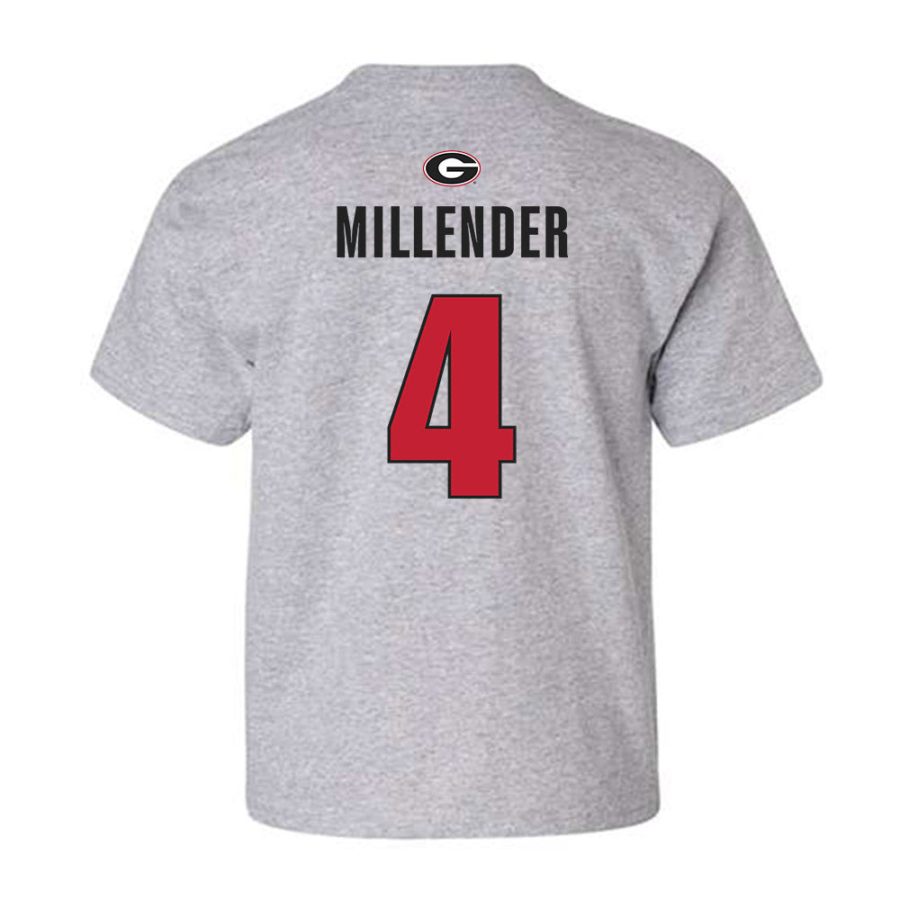 Georgia - NCAA Men's Basketball : Marcus Millender - Classic Shersey Youth T-Shirt-1