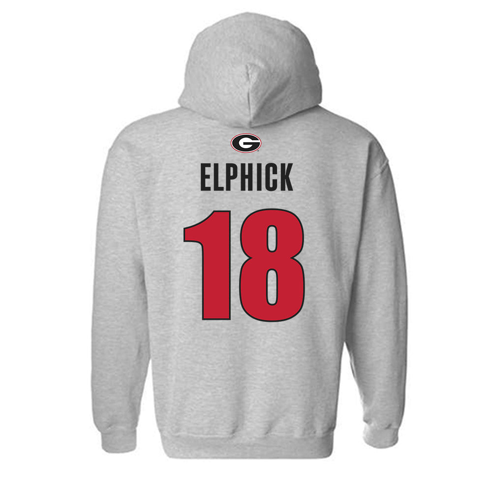 Georgia - NCAA Women's Soccer : Lily Kate Elphick - Classic Shersey Hooded Sweatshirt-1