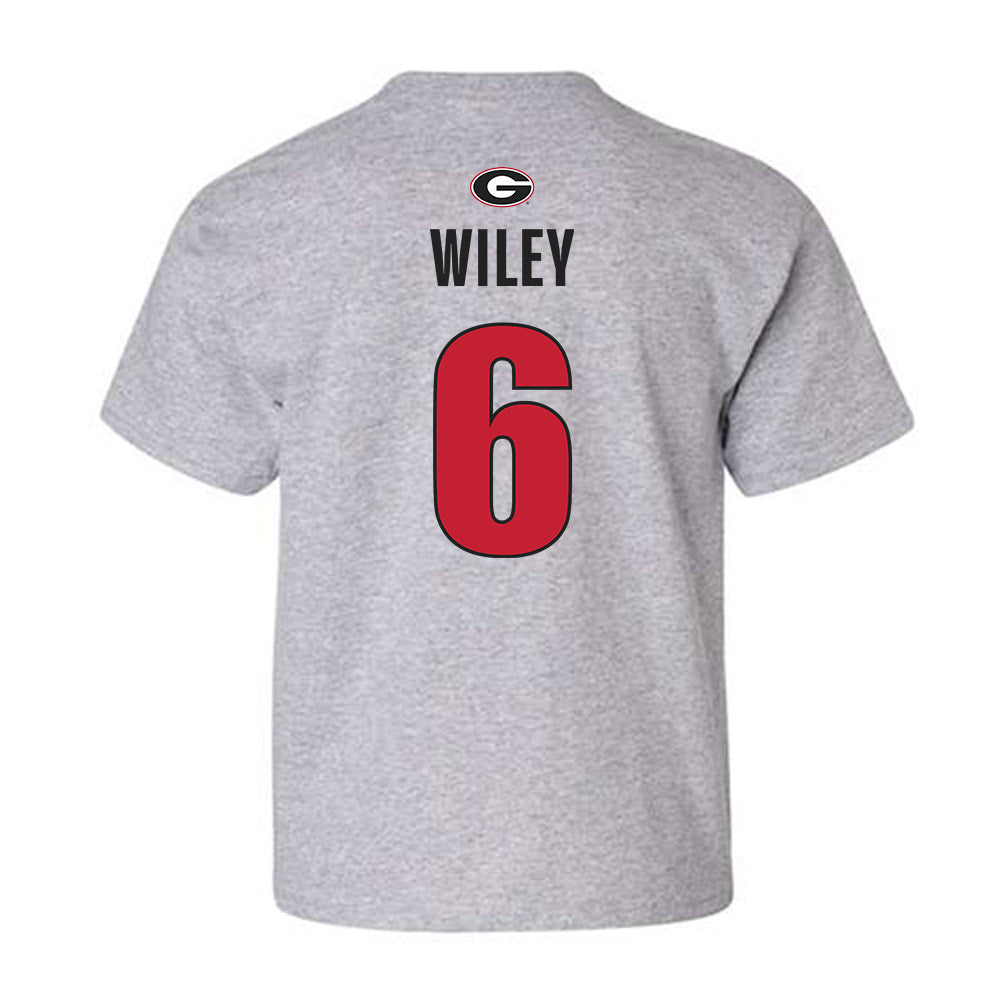 Georgia - NCAA Football : CJ Wiley - Classic Shersey Youth T-Shirt-1