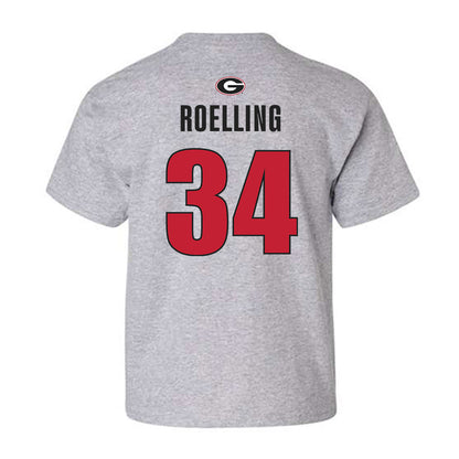 Georgia - NCAA Softball : Randi Roelling - Classic Shersey Youth T-Shirt-1