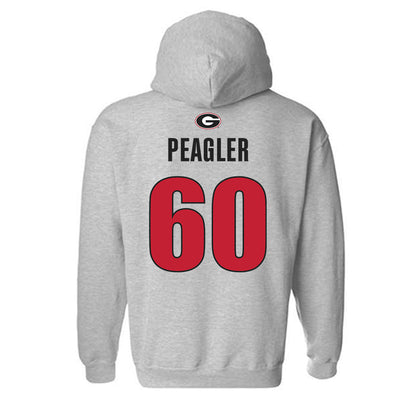 Georgia - NCAA Football : Henry Peagler - Classic Shersey Hooded Sweatshirt-1