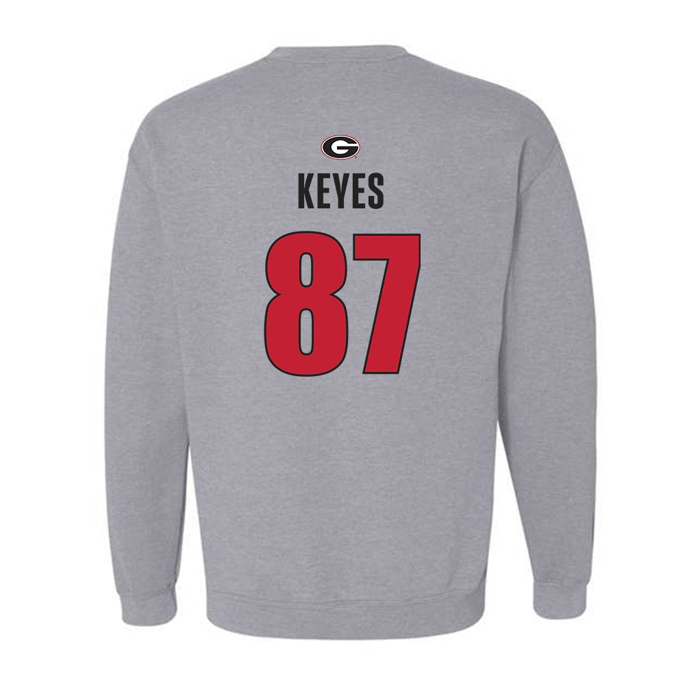 Georgia - NCAA Football : Lincoln Keyes - Classic Shersey Crewneck Sweatshirt-1