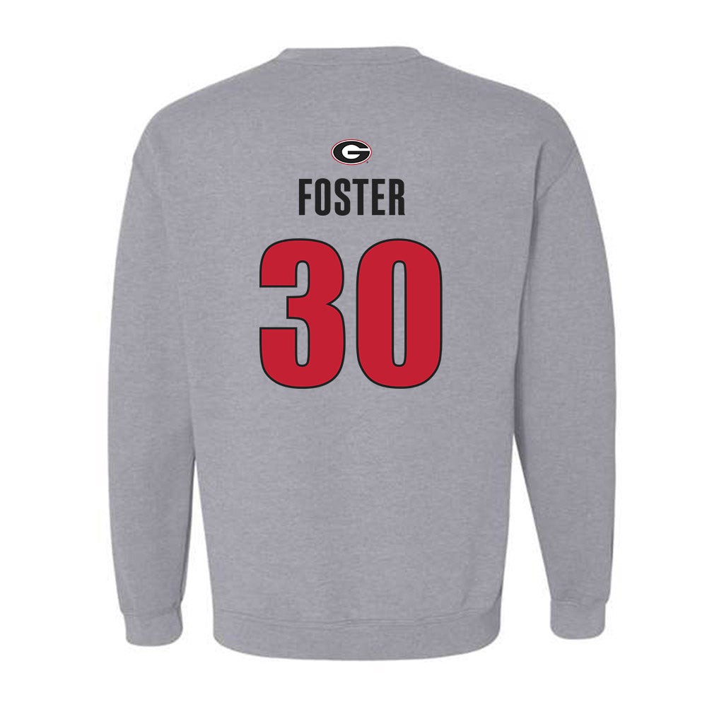 Georgia - NCAA Football : Terrell Foster - Classic Shersey Crewneck Sweatshirt-1