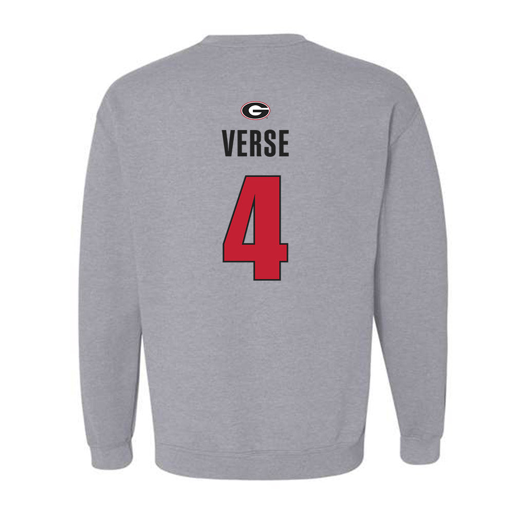 Georgia - NCAA Women's Basketball : Miyah Verse - Classic Shersey Crewneck Sweatshirt-1