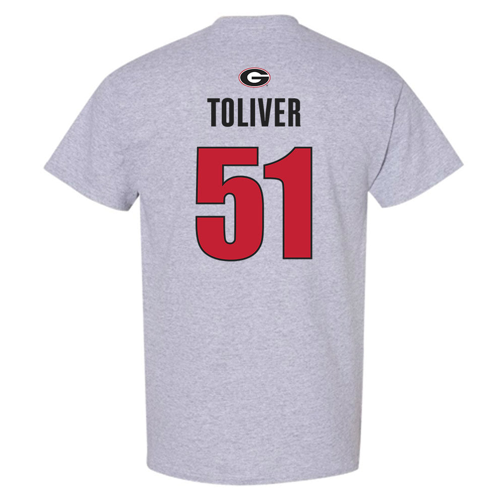 Georgia - NCAA Football : Malachi Toliver - Classic Shersey T-Shirt-1