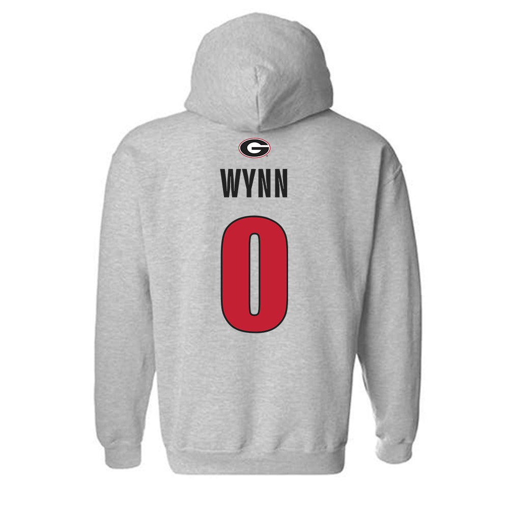 Georgia - NCAA Baseball : Ryan Wynn - Classic Shersey Hooded Sweatshirt-1