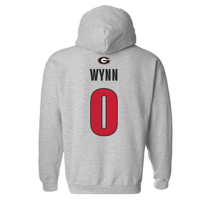Georgia - NCAA Baseball : Ryan Wynn - Classic Shersey Hooded Sweatshirt-1
