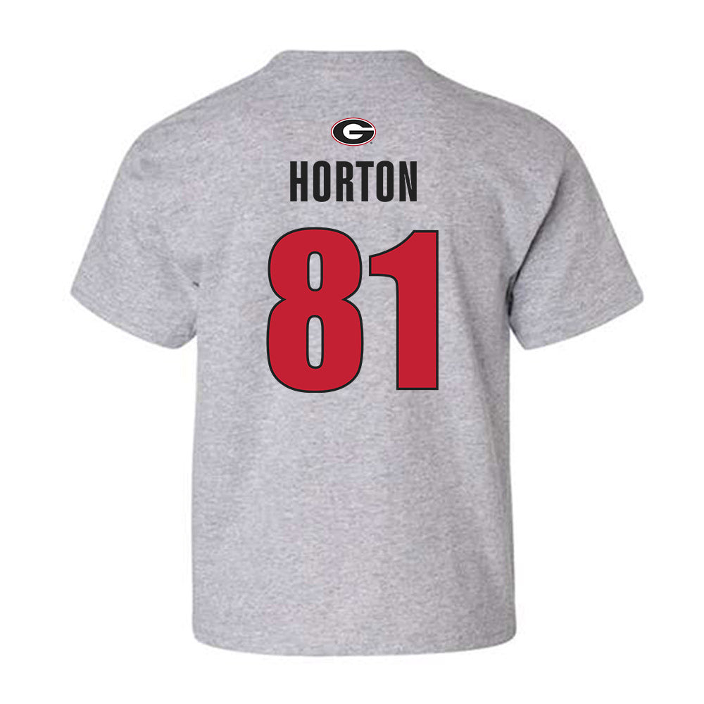 Georgia - NCAA Football : Joshua Horton - Classic Shersey Youth T-Shirt-1