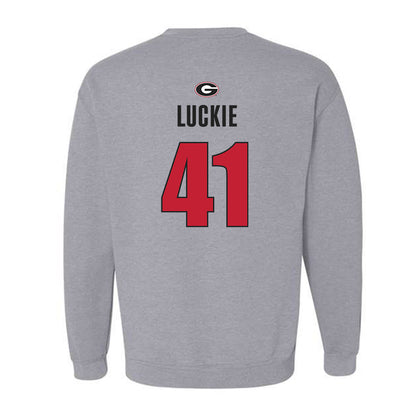 Georgia - NCAA Football : Carter Luckie - Classic Shersey Crewneck Sweatshirt-1