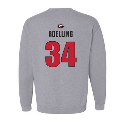 Georgia - NCAA Softball : Randi Roelling - Classic Shersey Crewneck Sweatshirt-1