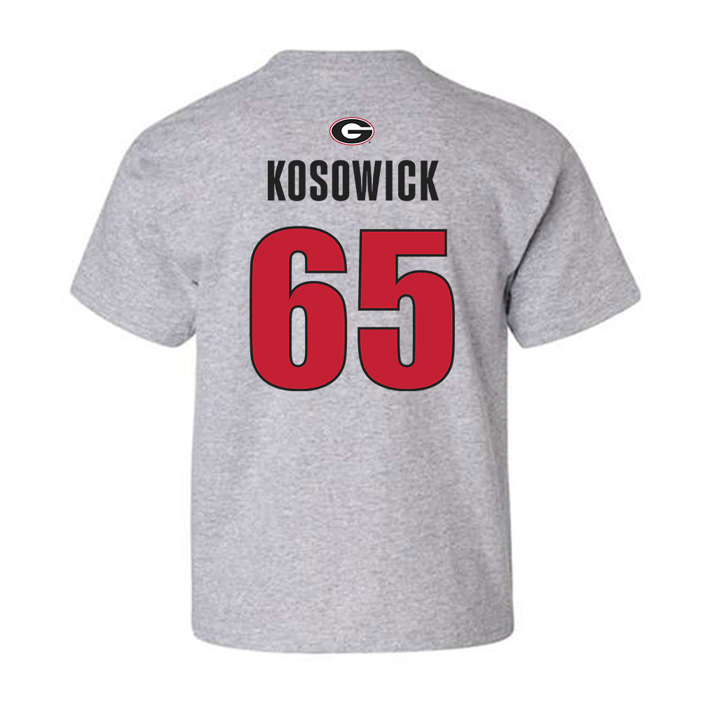 Georgia - NCAA Baseball : Mason Kosowick - Classic Shersey Youth T-Shirt-1