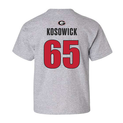 Georgia - NCAA Baseball : Mason Kosowick - Classic Shersey Youth T-Shirt-1