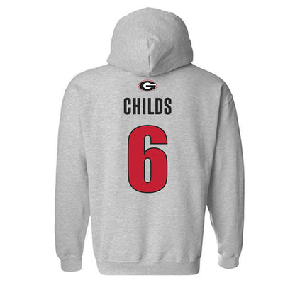 Georgia - NCAA Women's Soccer : Mona Childs - Classic Shersey Hooded Sweatshirt-1