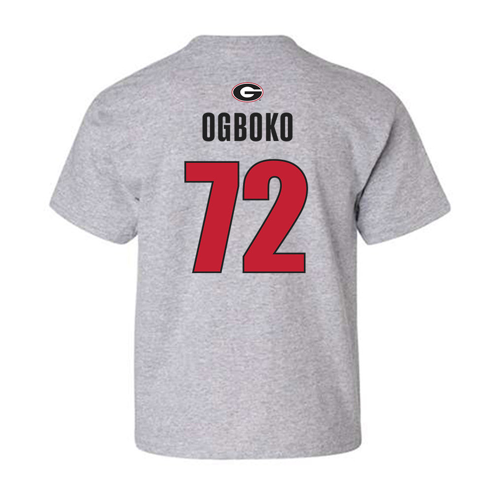 Georgia - NCAA Football : Ekene Ogboko - Classic Shersey Youth T-Shirt-1