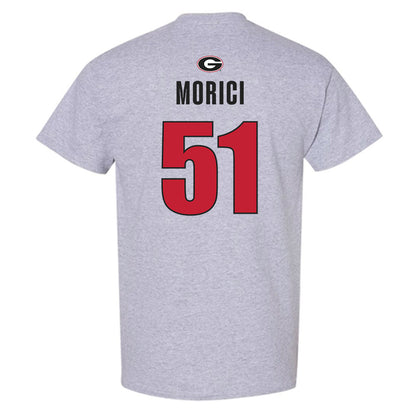 Georgia - NCAA Baseball : Lucas Morici - Classic Shersey T-Shirt-1