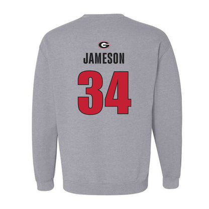 Georgia - NCAA Baseball : Caleb Jameson - Classic Shersey Crewneck Sweatshirt-1
