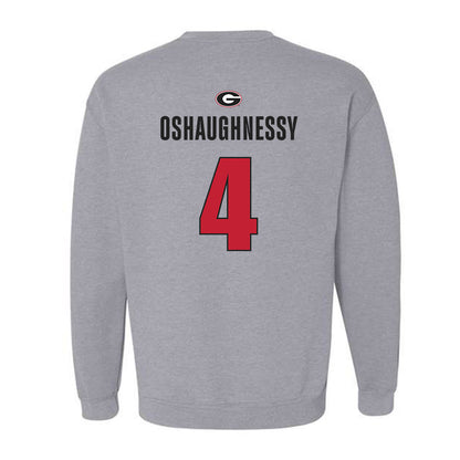 Georgia - NCAA Baseball : Michael Oshaughnessy - Classic Shersey Crewneck Sweatshirt-1