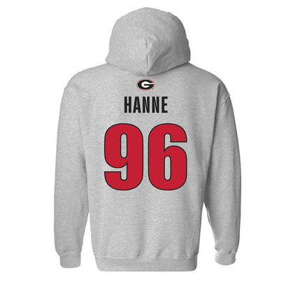 Georgia - NCAA Football : JJ Hanne - Classic Shersey Hooded Sweatshirt-1