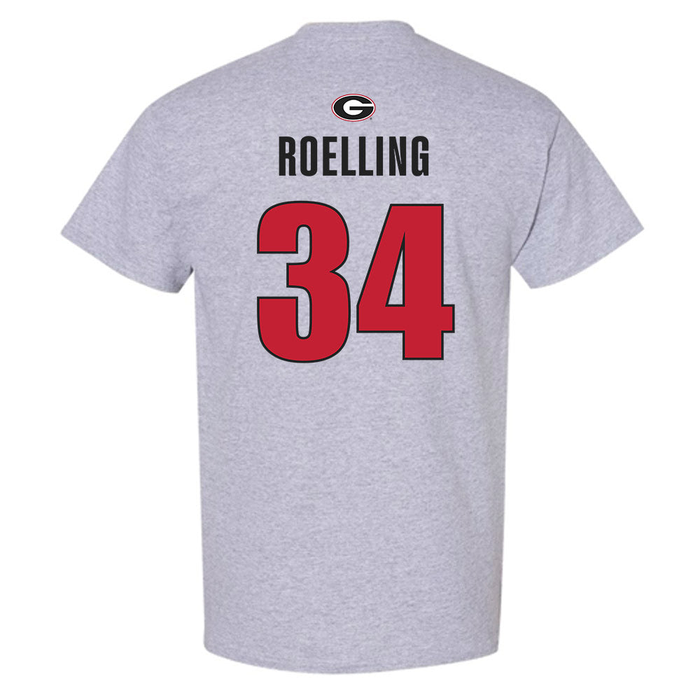 Georgia - NCAA Softball : Randi Roelling - Classic Shersey T-Shirt-1