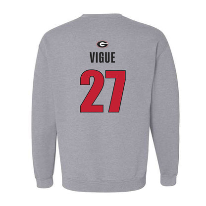 Georgia - NCAA Baseball : Dylan Vigue - Classic Shersey Crewneck Sweatshirt-1