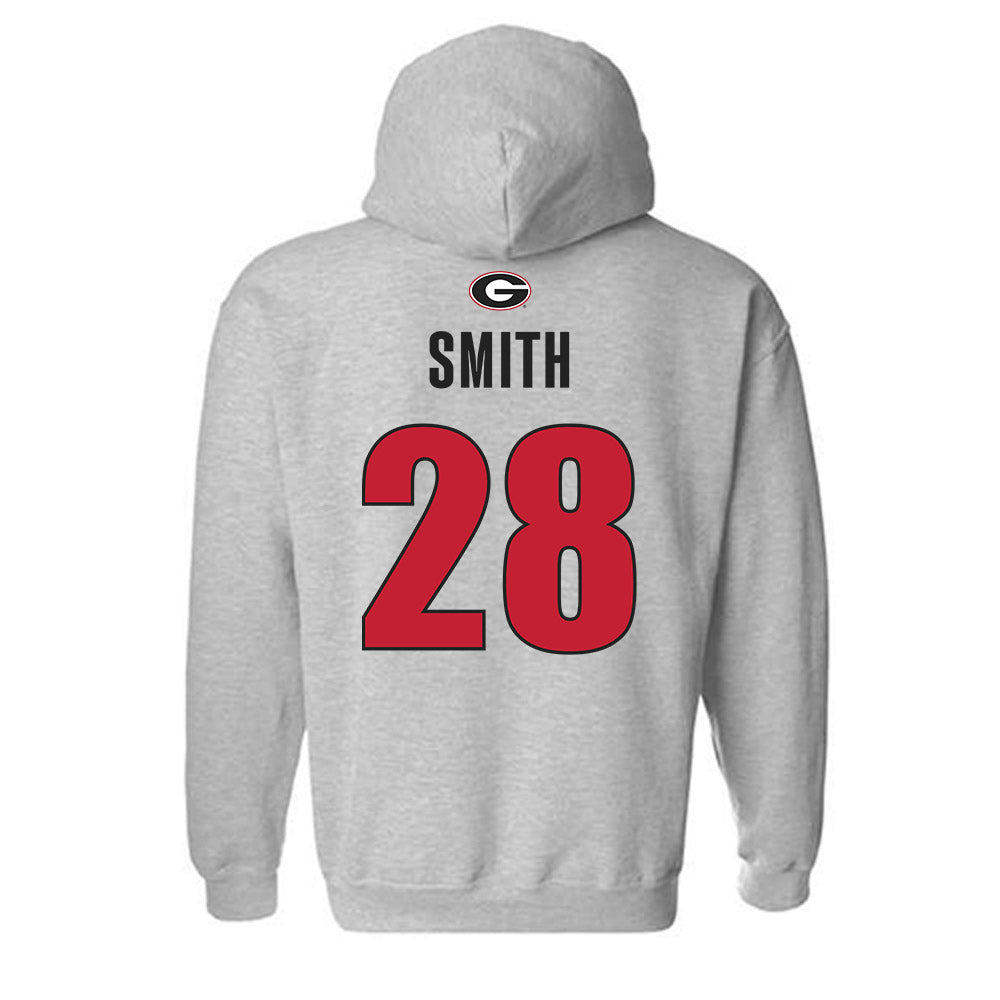 Georgia - NCAA Football : Jordan Smith - Classic Shersey Hooded Sweatshirt-1