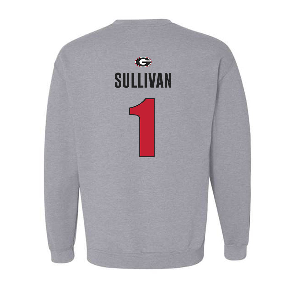 Georgia - NCAA Softball : Delani Sullivan - Classic Shersey Crewneck Sweatshirt-1