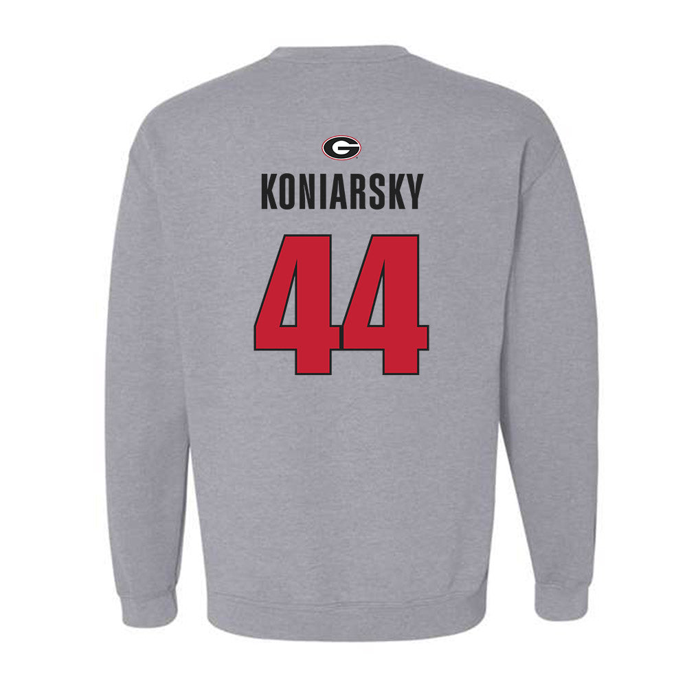 Georgia - NCAA Baseball : Cole Koniarsky - Classic Shersey Crewneck Sweatshirt-1