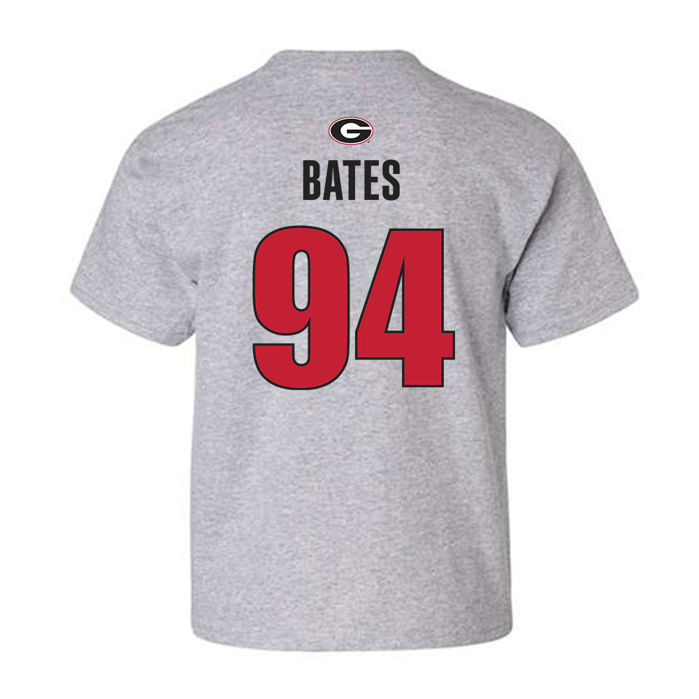 Georgia - NCAA Football : Henry Bates - Classic Shersey Youth T-Shirt-1