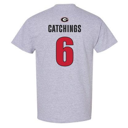 Georgia - NCAA Men's Basketball : Kanon Catchings - Classic Shersey T-Shirt-1