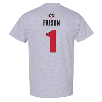 Georgia - NCAA Women's Basketball : Jocelyn Faison - Classic Shersey T-Shirt-1