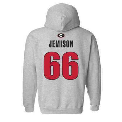 Georgia - NCAA Football : Tyreek Jemison - Classic Shersey Hooded Sweatshirt-1